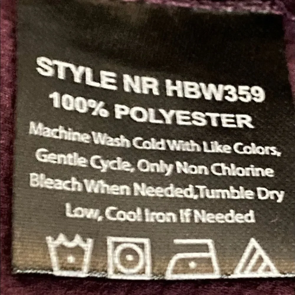Harve Bernard Purple blouse Medium - Picture 6 of 6